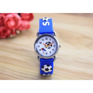Niebieski Zegarek 3D Z Piłkami